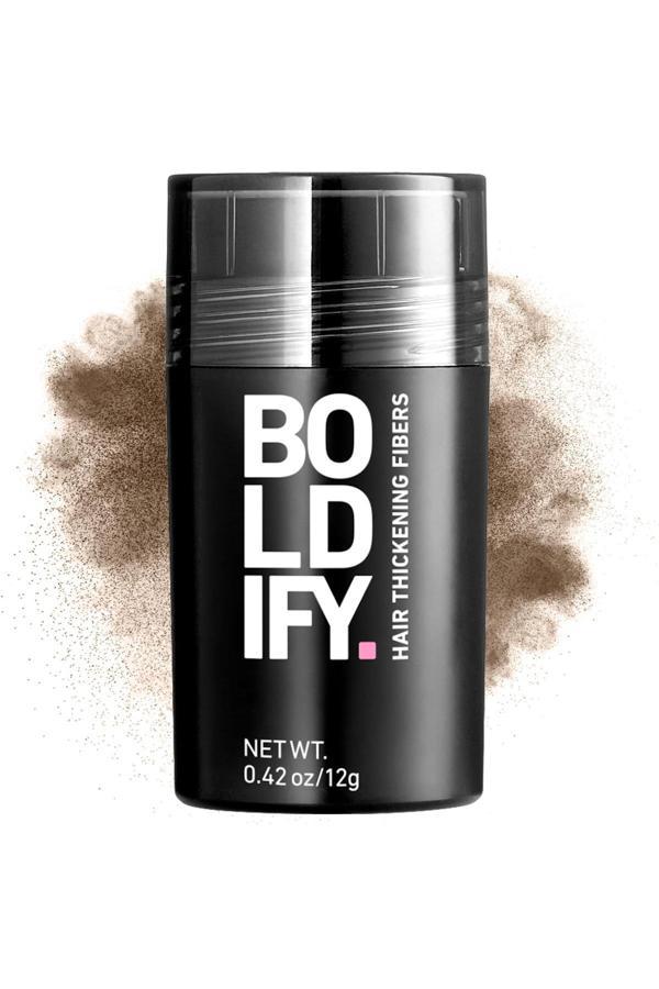 Boldify Saç Dolgunlaştırıcı Kapatıcı Fiber Toz Açık Kahverengi 12GR - Image 1