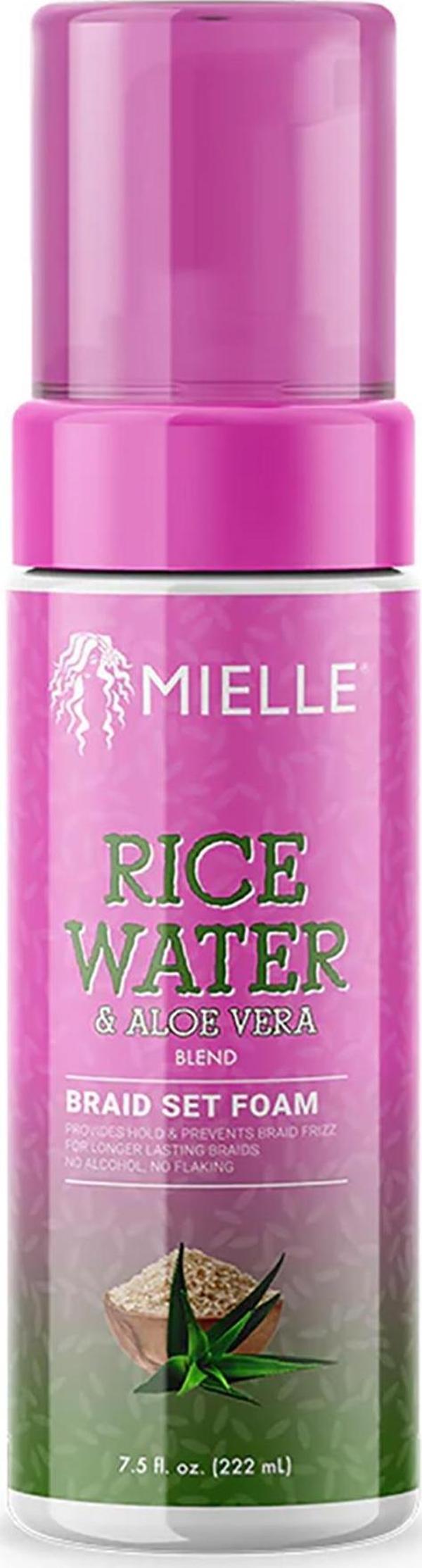 Mielle Rice Water & Aloe Vera Örgü Şekillendirici Saç Köpüğü 222ML - Image 1