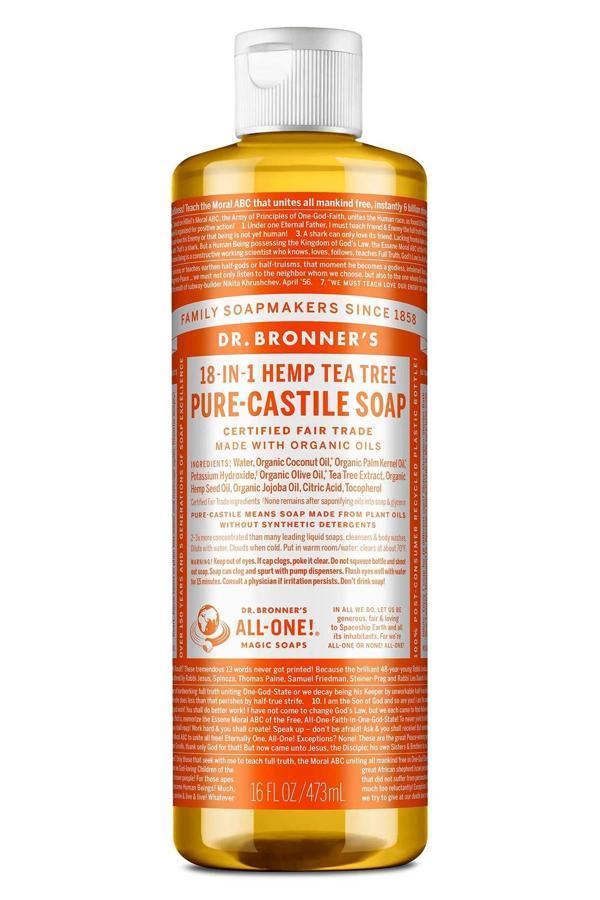 Dr.Bronner's Çok Amaçlı Sıvı Sabun Çay Ağacı Kokulu 473ML - Image 1