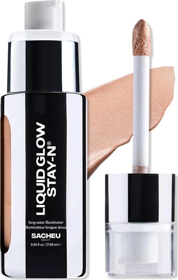 Sacheu Liquid Glow Stay-n Uzun Süre Kalıcı Likit Aydınlatıcı 02 Glow Getter 27.68ML - Image 1