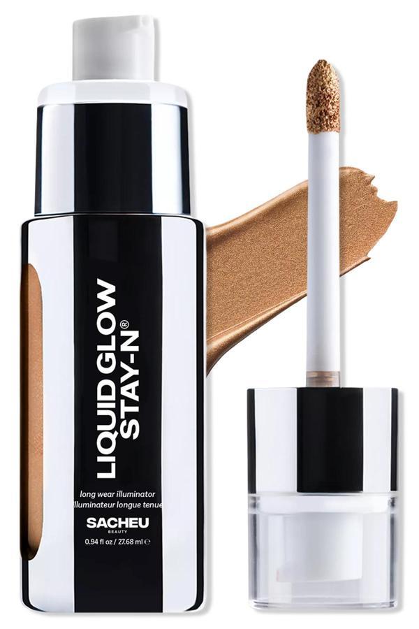 Sacheu Liquid Glow Stay-n Uzun Süre Kalıcı Likit Aydınlatıcı 04 Golden Hour 27.68ML - Image 1