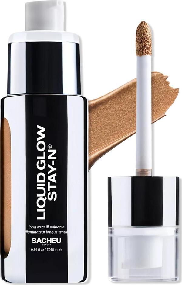 Sacheu Liquid Glow Stay-n Uzun Süre Kalıcı Likit Aydınlatıcı 04 Golden Hour 27.68ML - Image 1