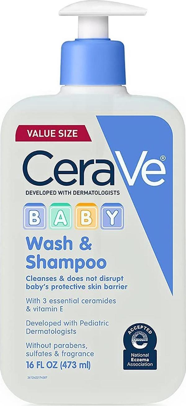 CeraVe Baby Bebek Şampuanı 473ML - Image 1