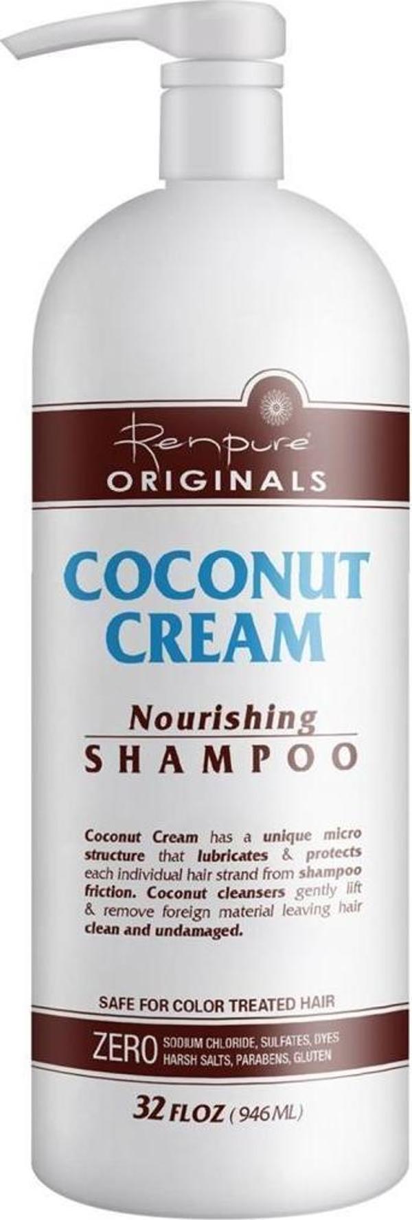 Renpure Coconut Cream Şampuan 946ML - Image 1
