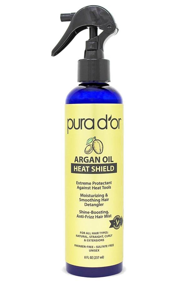 Pura D'or Argan Yağlı Isıya Karşı Koruyucu Saç Spreyi 237ML - Image 1