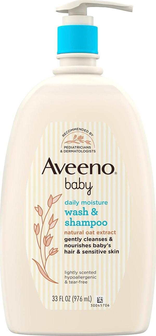 Aveeno Baby Bebek Şampuanı 976ML - Image 1