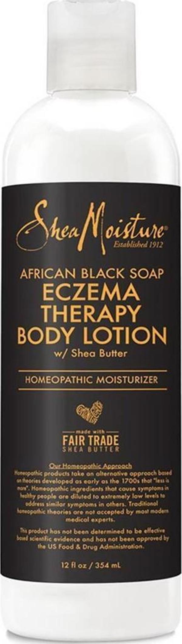 Shea Moisture Afrika Siyah Sabunu Eczema Vücut Losyonu 355ML - Image 1