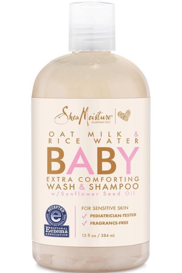 Shea Moisture Baby Yulaf Sütü ve Pirinç Suyu Bebek Şampuanı 384ML - Image 1