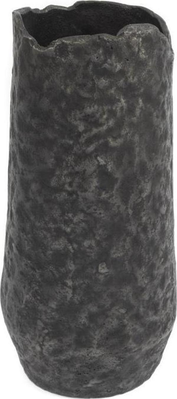 Mikasa Moor Gri Alümiyum Vazo 15 x 37 Cm - Image 1