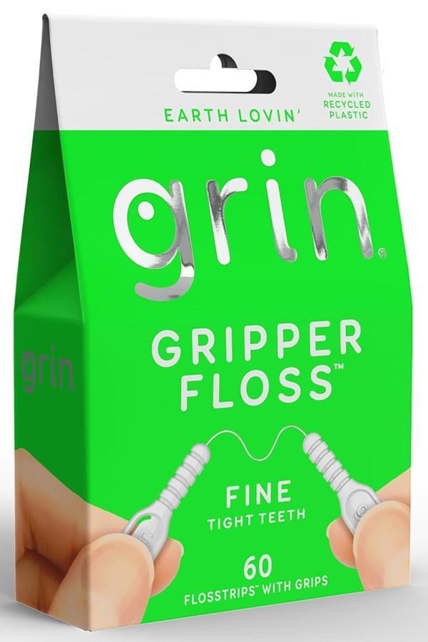 Grin Gripper Floss Fine Tutamaçlı Diş İpi 60 Adet - Image 1