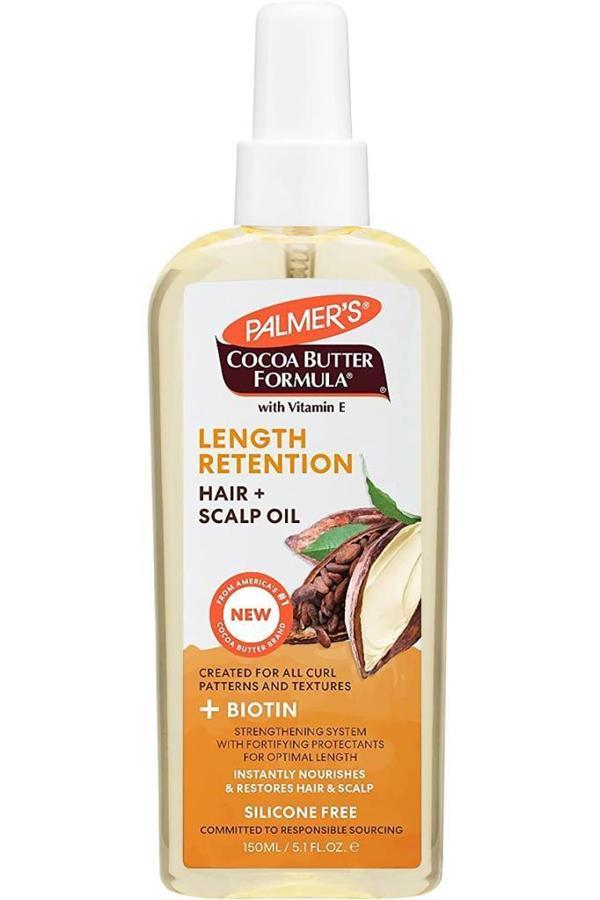 Palmers Saç Uzunluğunu Korumaya Yardımcı Durulanmayan Saç Bakım Yağı 150ML - Image 1