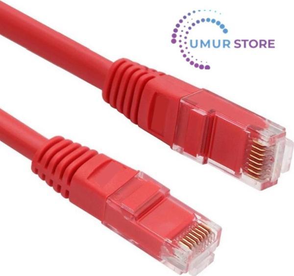 NP611B-R-1.5 Cat6 1.5mt Kırmızı Utp Patch Kablo - Image 1
