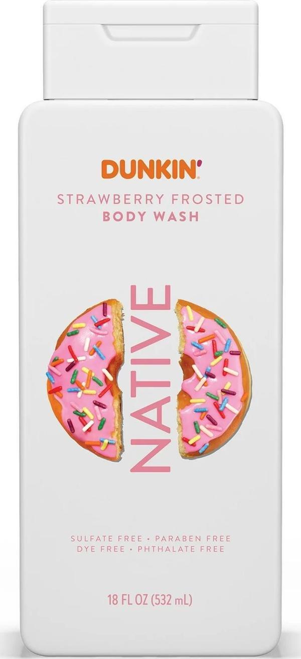 Native Dunkin Strawberry Frosted Vücut Şampuanı 532ML - Image 1