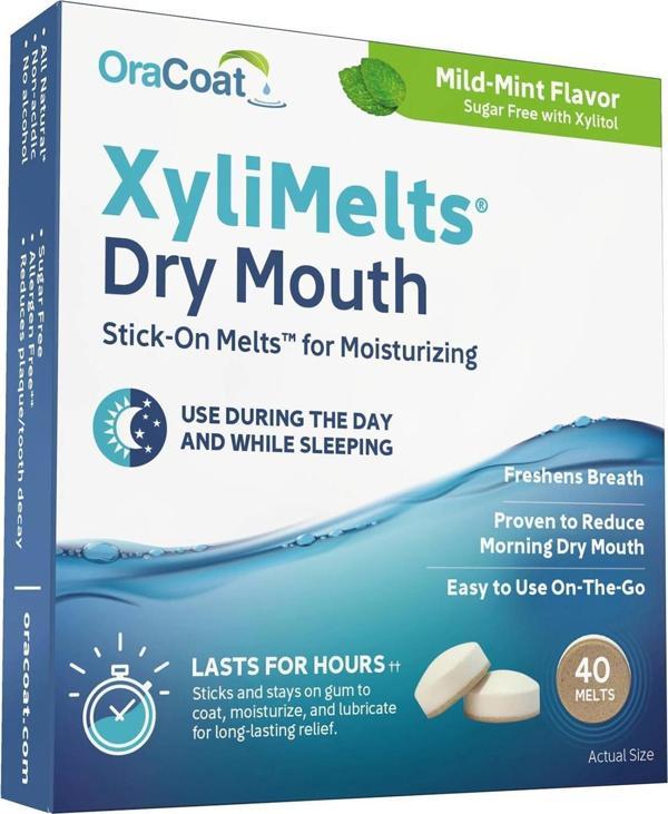 OraCoat XyliMelts Mild Mint 40 Tablet - Image 1
