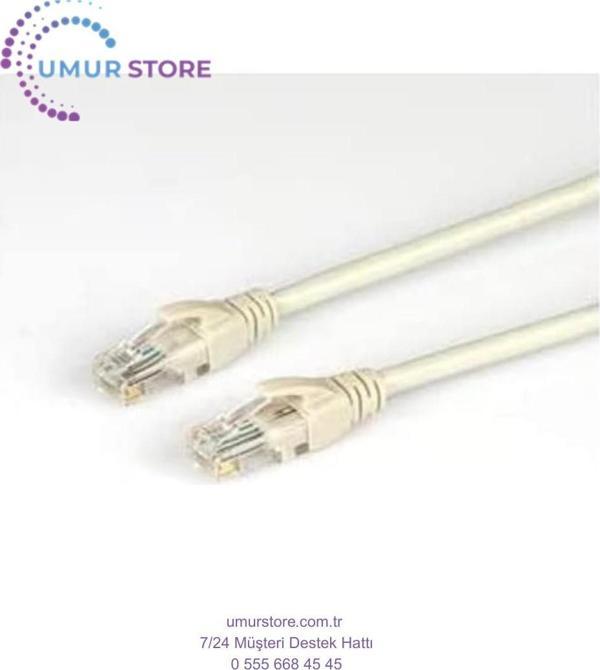 CAT5E Ethernet Patch Internet Kablosu, Beyaz, 40 M - Image 1