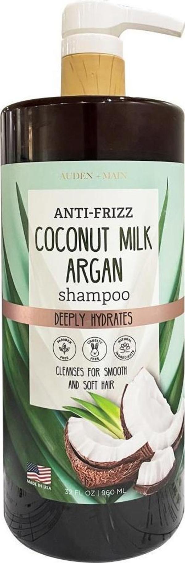 Auden Main Coconut Milk Argan Kabarma Karşıtı Şampuan 960ML - Image 1