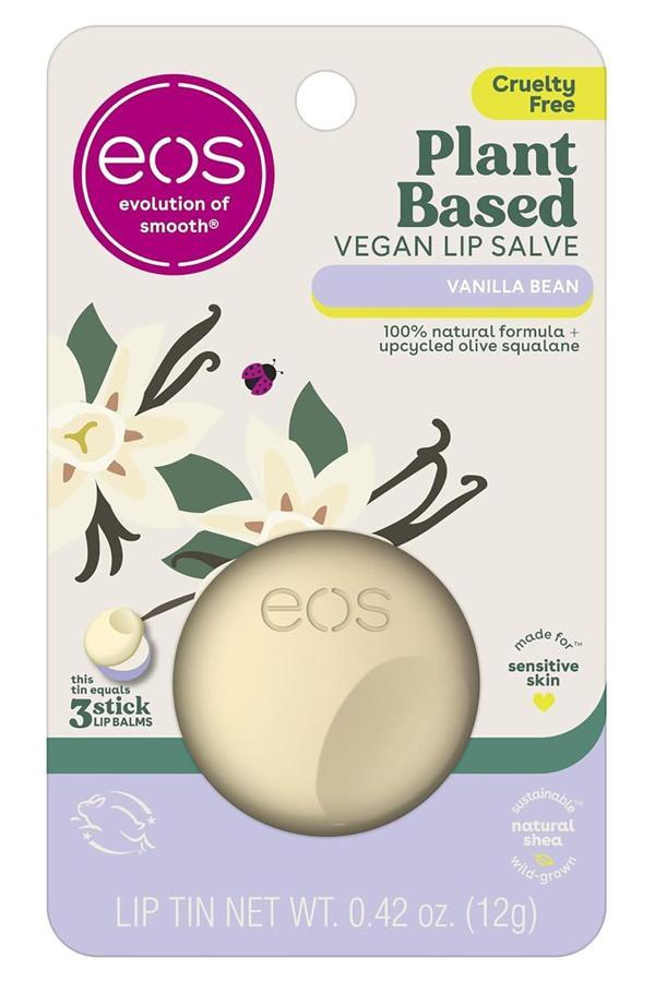 EOS Vanilla Bean Bitkisel Vegan Dudak Balsamı 12GR - Image 1