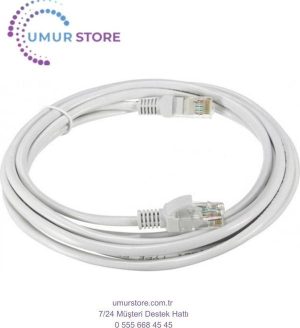 4.5 mt Cat6e Ethernet, İnternet Network Kablosu ETL Verified To ETA/TIA 568 CAT6E Utp 4 Pairs 24 Awg - Image 1