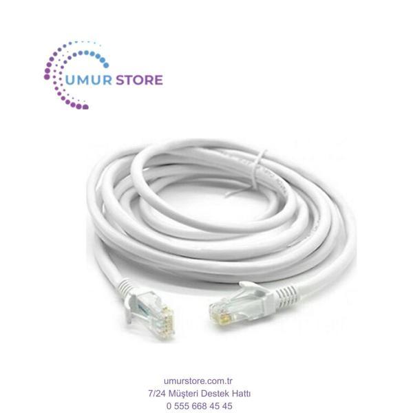 2.5 mt Cat6e Ethernet, İnternet Network Kablosu ETL Verified To ETA/TIA 568 CAT6E Utp 4 Pairs 24 Awg - Image 1