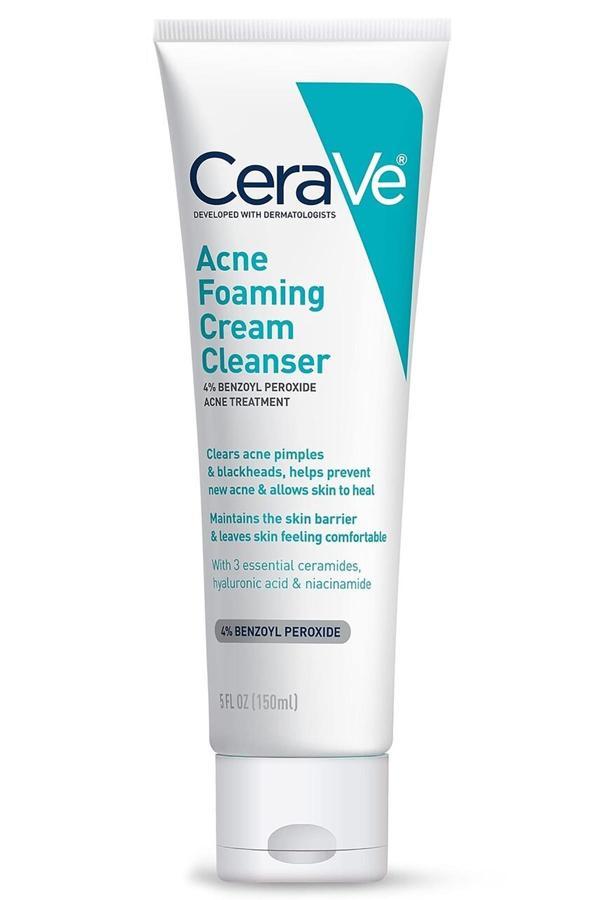 CeraVe Akne Karşıtı Köpüren Krem Temizleyici 150ML SKT:11/2025 - Image 1