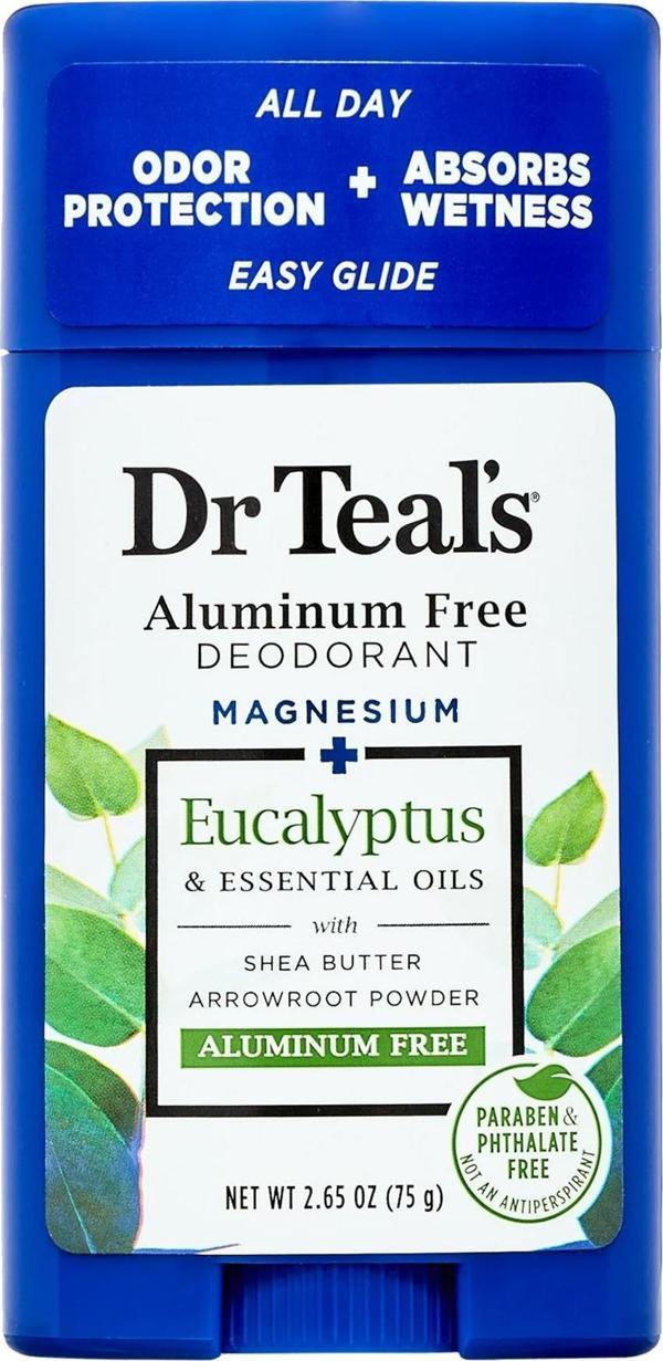 Dr.Teals Okaliptüs Alüminyum İçermeyen Stick Deodorant 75GR - Image 1