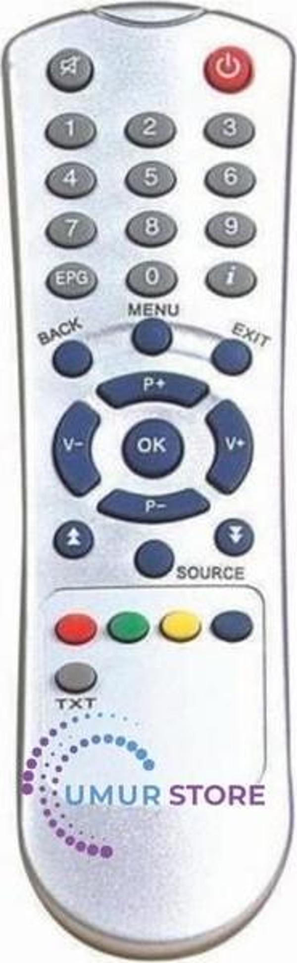 Korax 55000-17500-88000-77000 Uydu Kumandası - Image 1