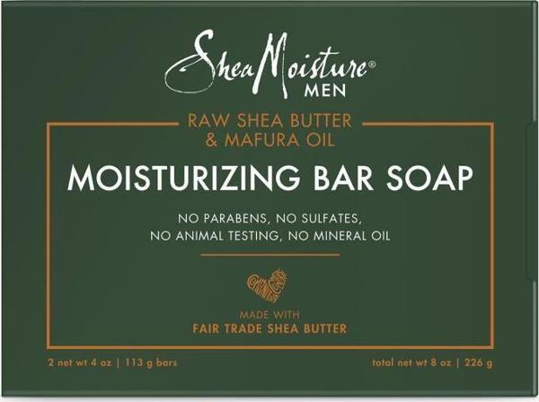 Shea Moisture Men Shea ve Mafura Yağlı Nemlendirici Sabun 2x113GR - Image 1