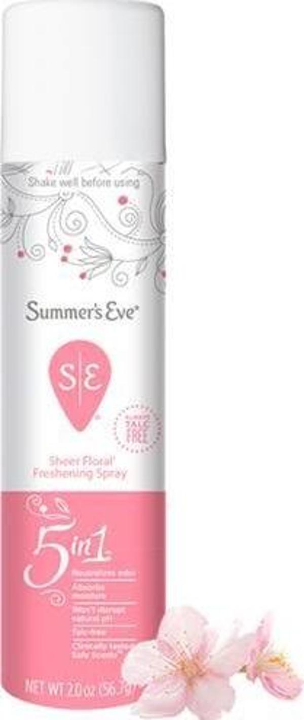 Summer's Eve Sheer Floral Özel Bölge Deodorant 56.7GR - Image 1