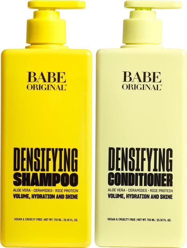 Babe Original Densifying Hacim, Nem ve Parlaklık Şampuan ve Saç Kremi Set 2x750ML - Image 1