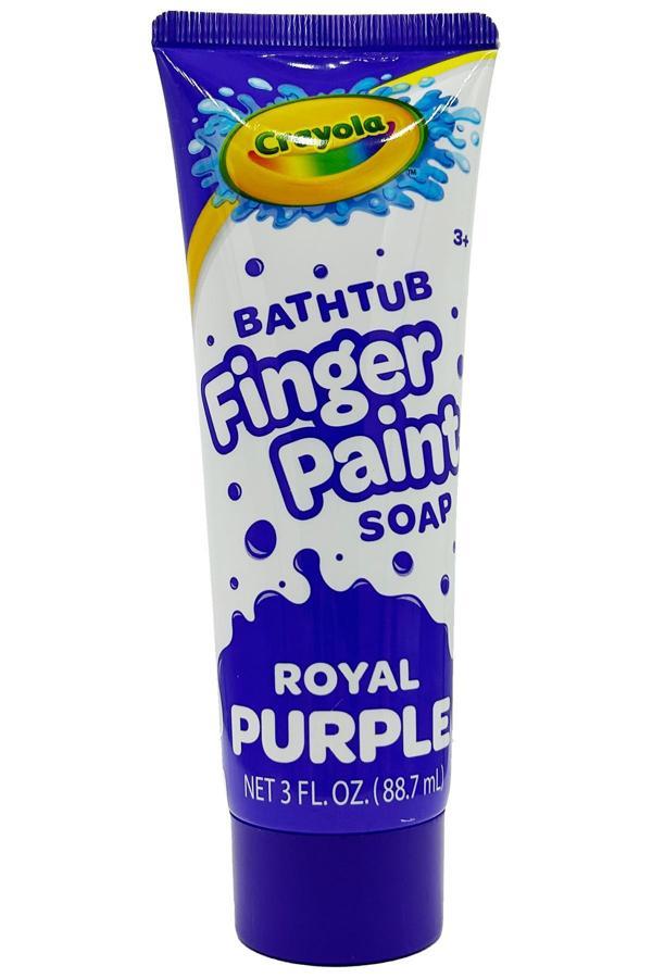 Crayola Parmak Boya Banyo Eğlencesi Mor 88.7ML - Image 1