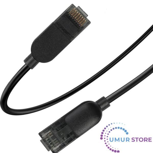 Cat 6A Ethernet Kablosu 10GBPS Veri Aktarımı 500MHZ Bant Genişliği Utp Kablo Pvc Kaplama Ps5 Xbox On - Image 1