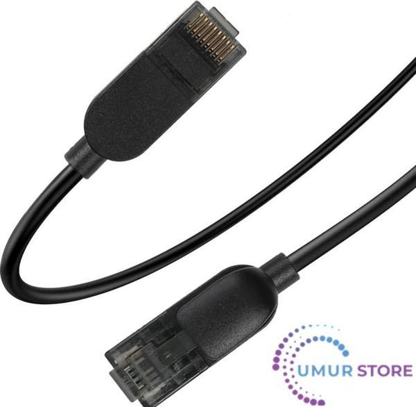 Cat 6A Ethernet Kablosu 10GBPS Veri Aktarımı 500MHZ Bant Genişliği Utp Kablo Pvc Kaplama Ps5 Xbox On - Image 1