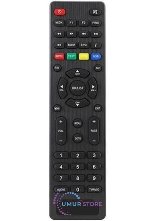 Korax Ip Plus Hd Uydu Alıcı Kumandası - Image 1