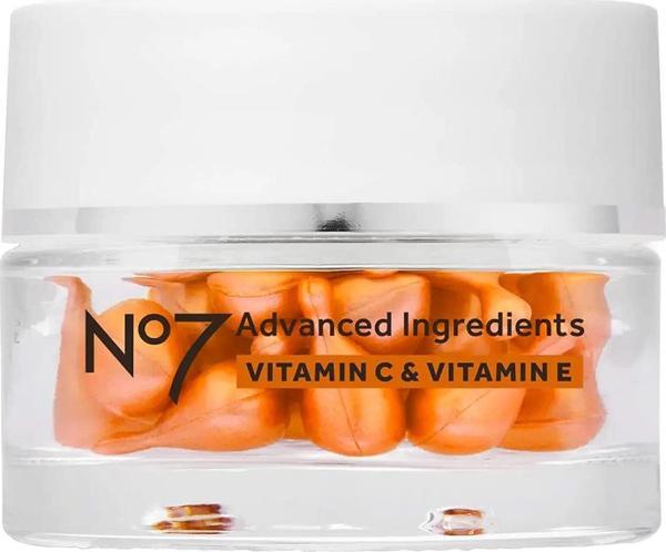 No7 Advanced Ingredients Vitamin C & Vitamin E 30 Kapsül - Image 1
