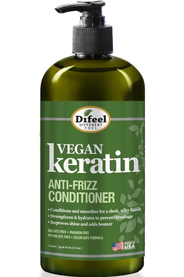 Difeel Vegan Keratin Kabarma Karşıtı Saç Kremi 1LT - Image 1