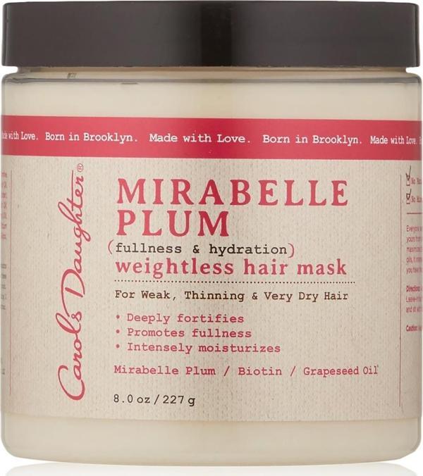 Carol’s Daughter Mirabelle Plum Dolgunlaştırıcı ve Nemlendirici Saç Maskesi 227GR - Image 1