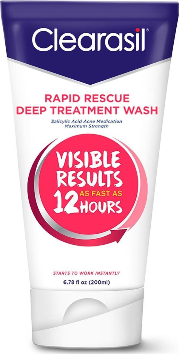 Clearasil Rapid Rescue Akne Karşıtı Yüz Temizleme Jeli 200ML - Image 1