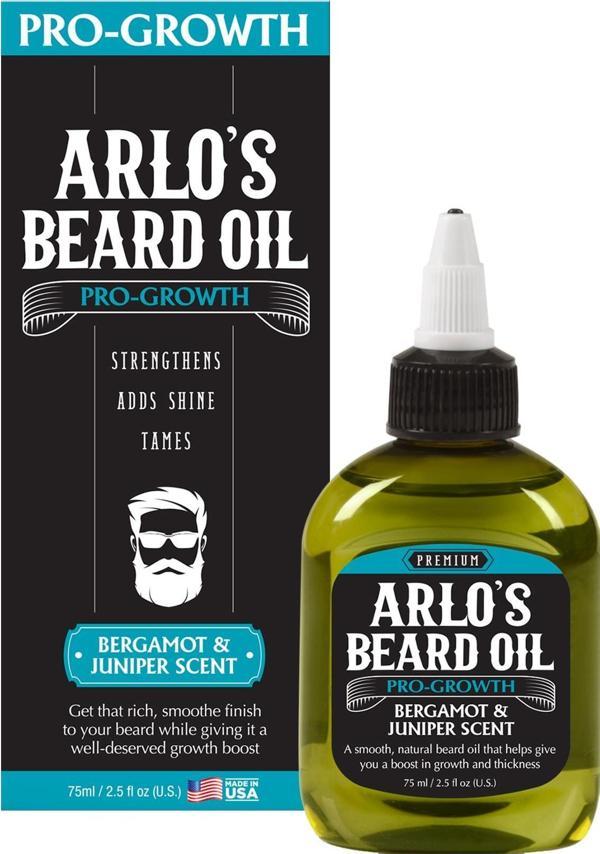 Arlo's Pro-Growth Bergamot ve Ardıç Kokulu Sakal Yağı 75ML - Image 1