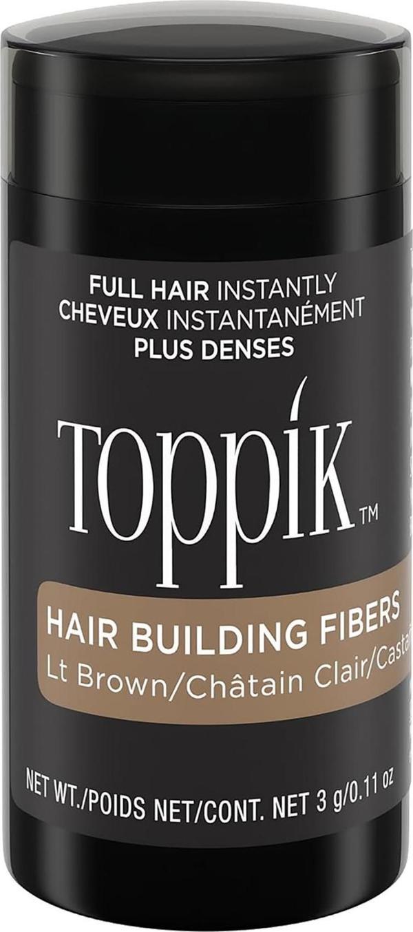 Toppik Hair Building Fibers Açık Kahverengi 3GR (Deneme Boyu) - Image 1