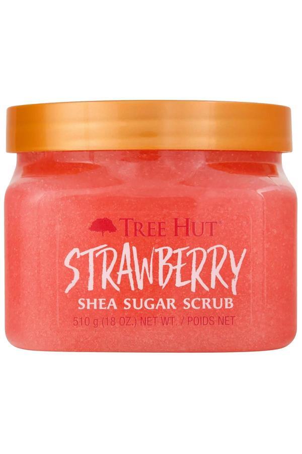 Tree Hut Strawberry Shea Sugar Scrub Vücut Peelingi 510GR - Image 1