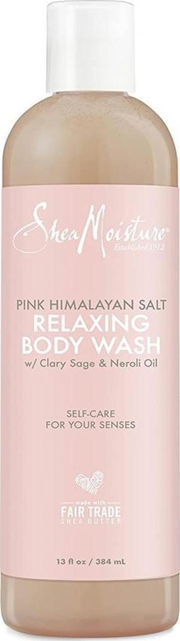 Shea Moisture Pembe Himalaya Tuzu Relaxing Vücut Şampuanı 384ML - Image 1