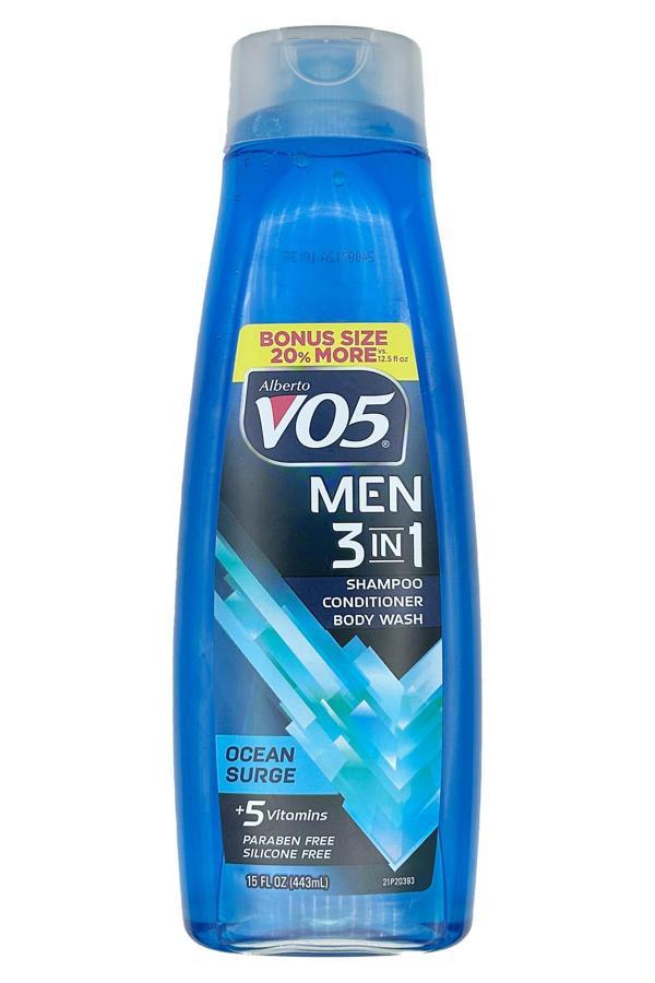 Alberto VO5 MEN 3in1 Ocean Surge Şampuan 443ML - Image 1
