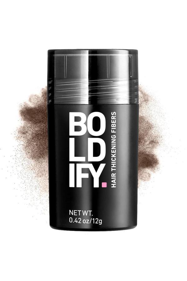 Boldify Saç Dolgunlaştırıcı Kapatıcı Fiber Toz Orta Kahverengi 12GR - Image 1