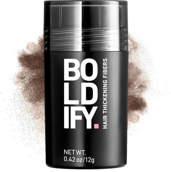 Boldify Saç Dolgunlaştırıcı Kapatıcı Fiber Toz Orta Kahverengi 12GR - Image 1