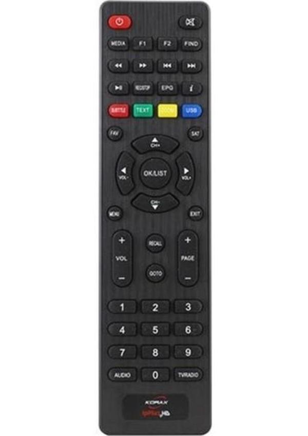 Korax Mini Box Uydu Alıcı Kumandası - Image 1