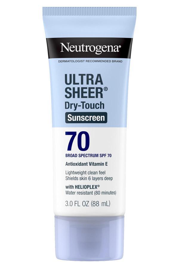 Neutrogena Ultra Sheer Dry-Touch SPF70 Güneş Koruyucu 88ML - Image 1