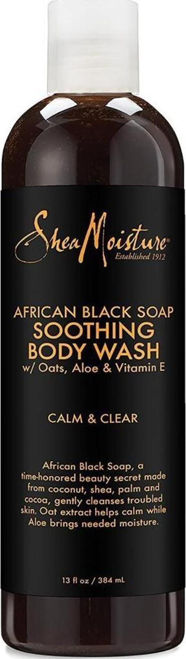 Shea Moisture Afrika Siyah Sabunu Vücut Şampuanı 384ML - Image 1