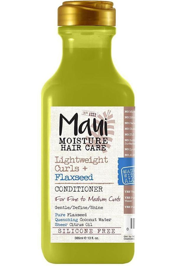 Maui Flaxseed Hafif Bukleli Saçlar İçin Saç Kremi 385ML - Image 1