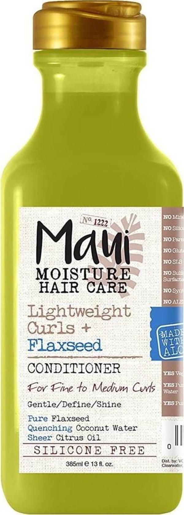 Maui Flaxseed Hafif Bukleli Saçlar İçin Saç Kremi 385ML - Image 1