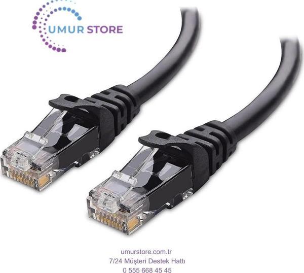 Cat6 Patch Kablo 20 Metre- Siyah - Image 1